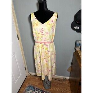 Vintage 100 % silk dress